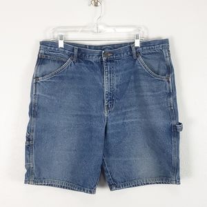 Vintage Guide Gear Stonewash Carpenter Jean Shorts 38